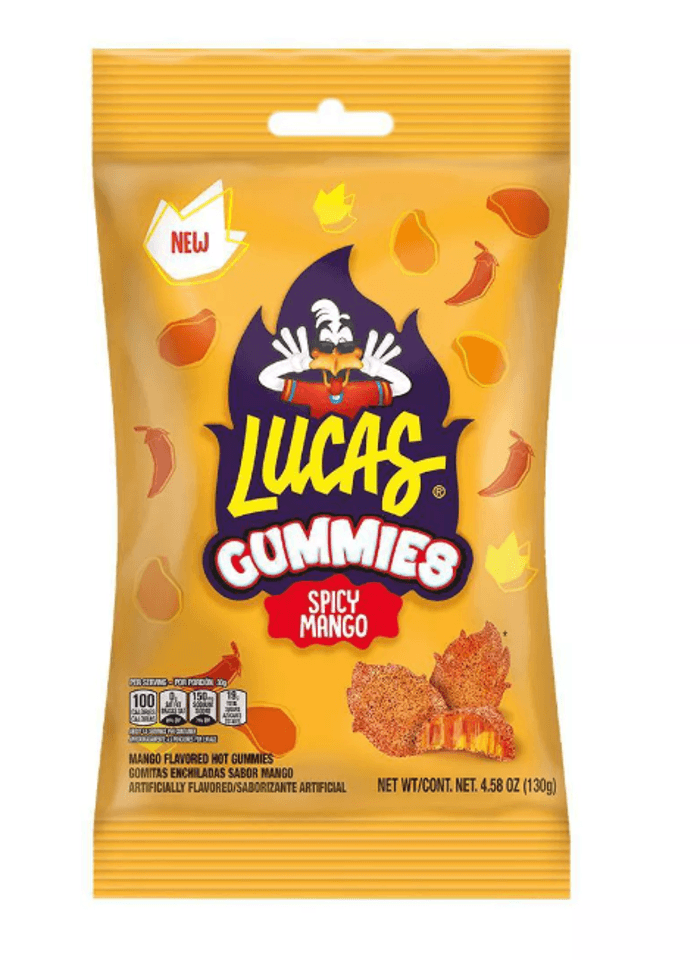 Lucas Mango Spicy Gummies