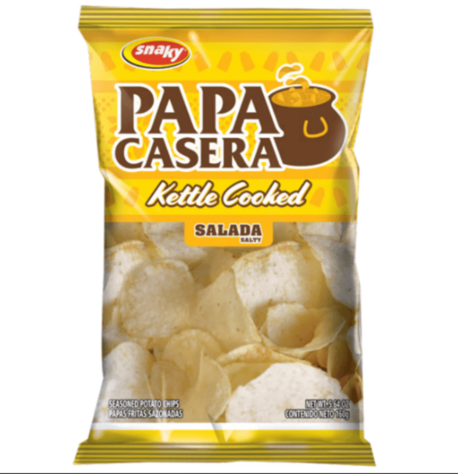 Snaky Papa Casera Natural Sal