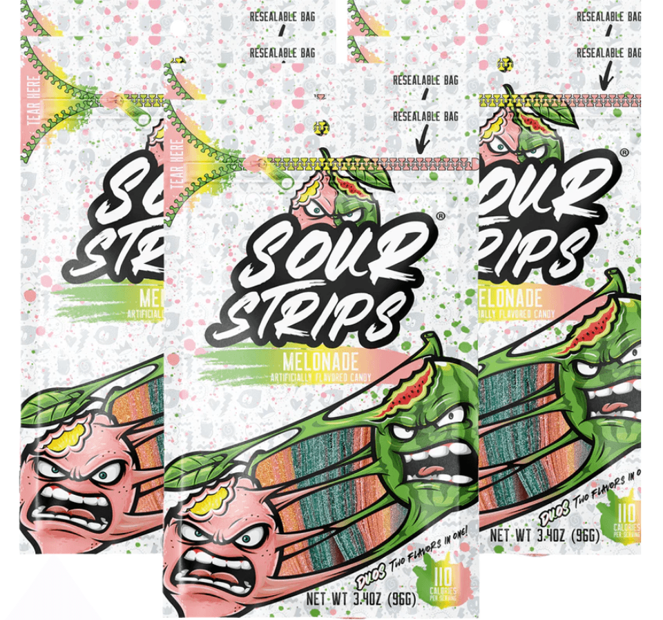Sour Strips Melonade