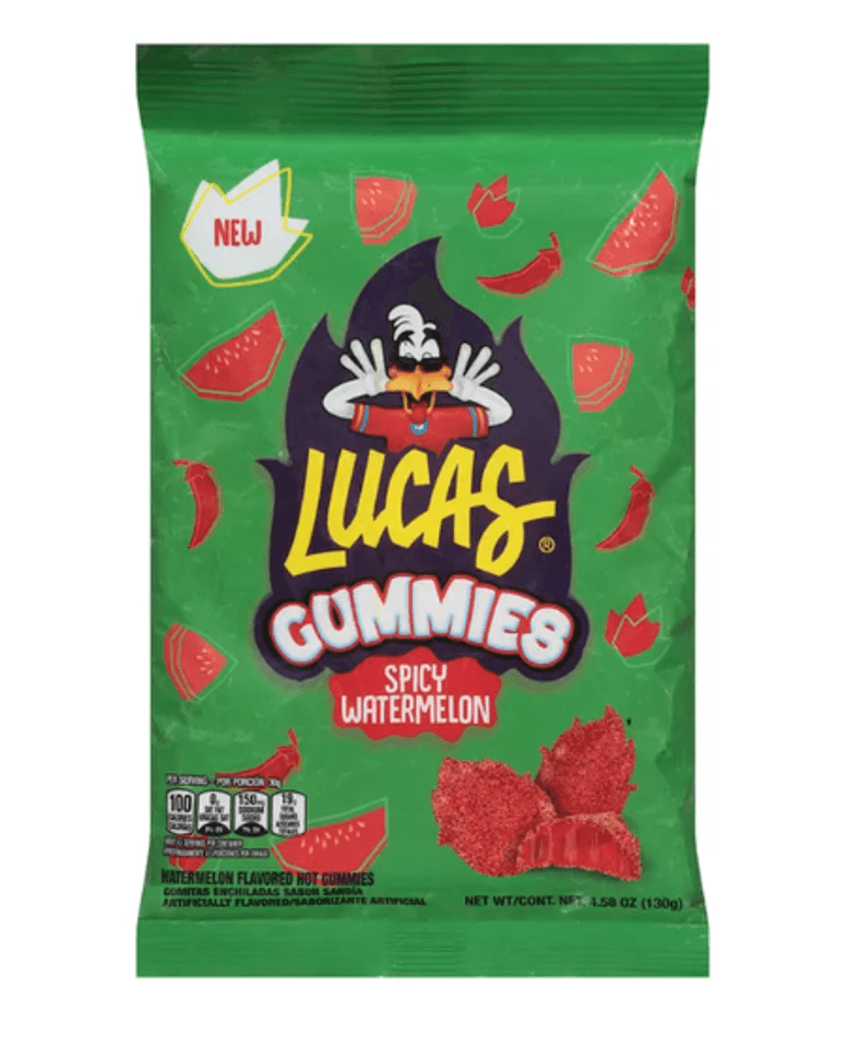 Lucas Watermelon Spicy Gummies