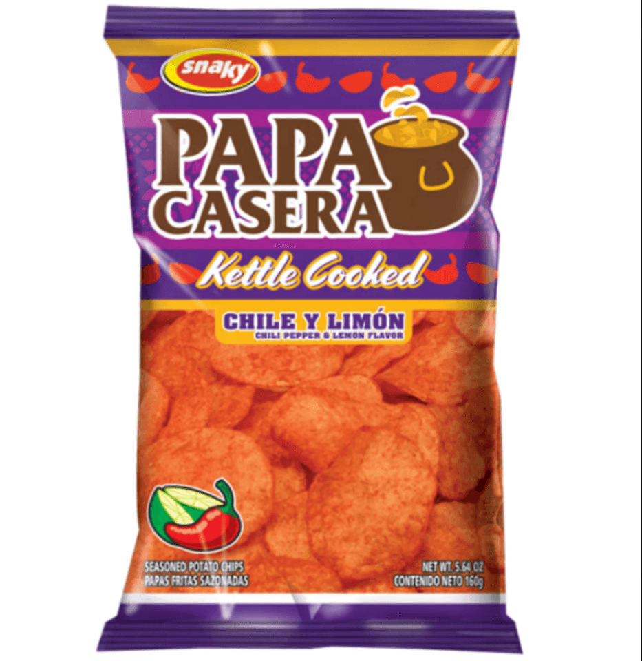 Snaky Papa Casera Chile Limon